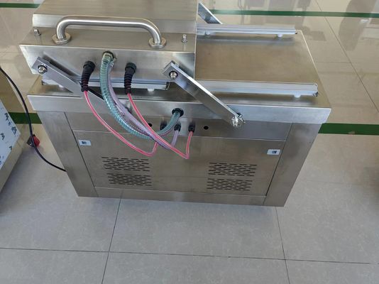 DZ-400 Commercial Double Flat Chamber Vacuum Packing Sealer for Building Material Shops