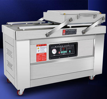 Semi-automatic Grade Double Chamber Fruit And Vegetable Vacuum Packing Machine For Bags