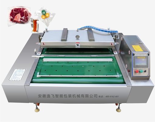 Automatic Grade Continuous Belt Type Roll Vacuum Packaging Machine with 1800W Power