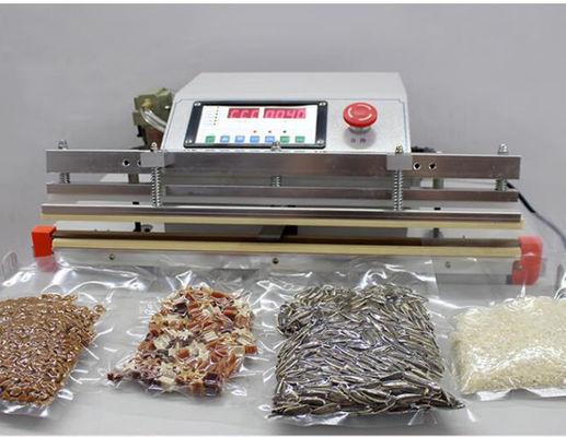 Commercial Food Vacuum Sealer with Gas Flushing and Sealing Work Table Size 595*300mm