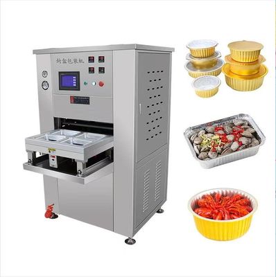 Sandwich Tray Vacuum Sealing Machine with Inflatable Nitrogen Oxygen Carbon Dioxide Pump