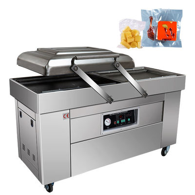 Seafood Rice Meat Bacon Vegetable Vacuum Packing Machine Double Chamber Groove Other