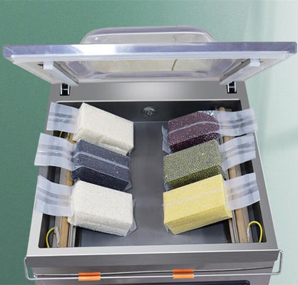 900W Electric Driven Vertical Single Chamber Vacuum Sealing Machine for Food and Fish