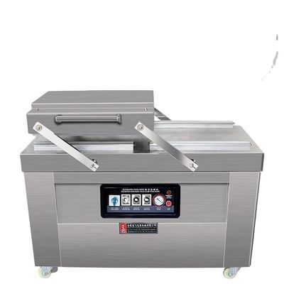 Food Packing and Sealing Machine with Stainless Steel 201 Double Chamber Vacuum Sealer