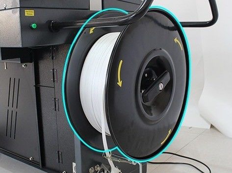 80Kg Max Loading Fully Automatic High Table PP Strap Bundling Baler Strapping Machine