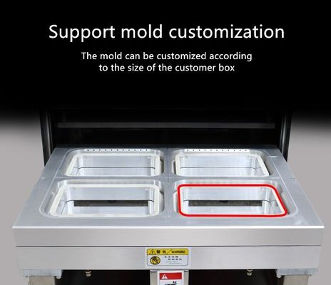 YFT-1 Vacuum Modified Atmosphere Packaging Machine Tray Sealing Machine with Gas Filling