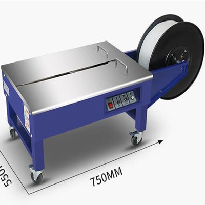 60 KG Vertical Semi Auto PP Belt Box Packing Strapping Machine with 250W Power Supply