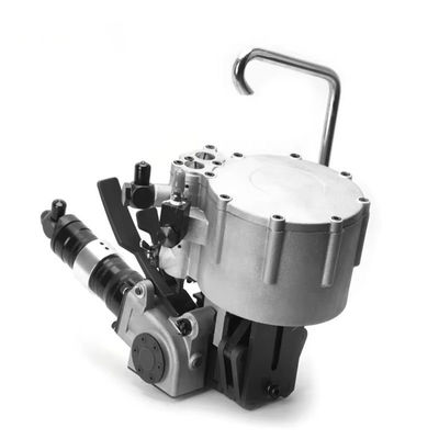 18 KG Pneumatic Steel Strapping Machine for Heavy Duty Strapping in Manufacturing Plant