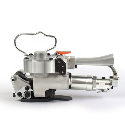 AQD19 Plastic PP/PET Strip Strapping Machine with Handheld Pneumatic Strapping Tool