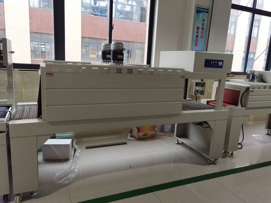 Electric Driven Semi-automatic Water Bottle Shrink Wrapping Machine for Trays and Boxes