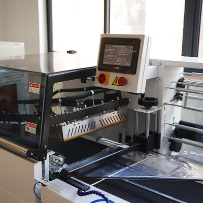 POF/PVC Film 450L 1350W L Bar Shrink Film Bag Wrapping Machine for Packaging Solutions