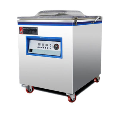 Food Meat Sealer Vacuum Packaging Machine with 2Pc Sealing Strip and 20m3/h Pump Rate