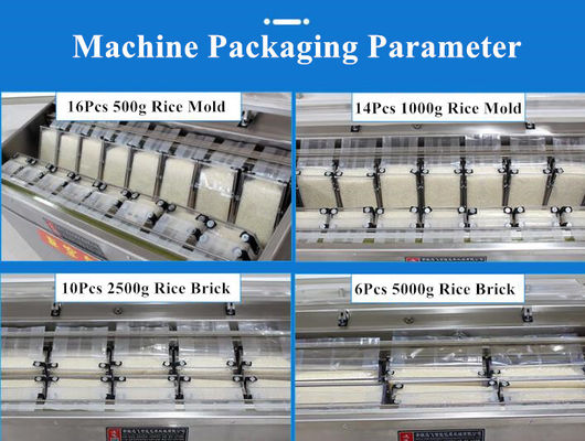 Electric Driven Vacuum Packaging Machine for Deep Chamber and Dates Rice Brick Olive