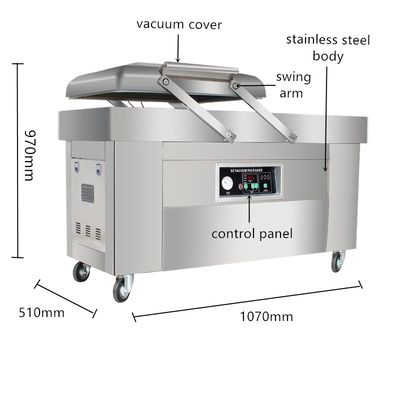 Heavy Duty Food Vacuum Sealer Machine with CE Certificate and Other Advanced Features