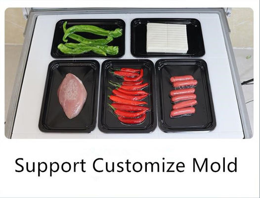 Advanced Technology Vacuum Skin Packaging Machine for Beef Steak Sea Fish and Chicken