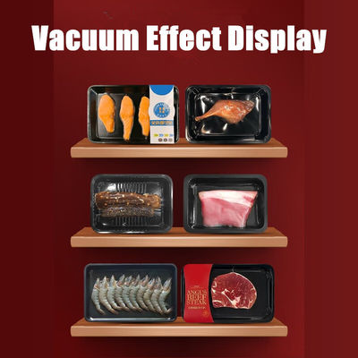 Electric Driven Vacuum Tray Sealer And Map Skin Pack Machine For Fresh Beef Steak Meat
