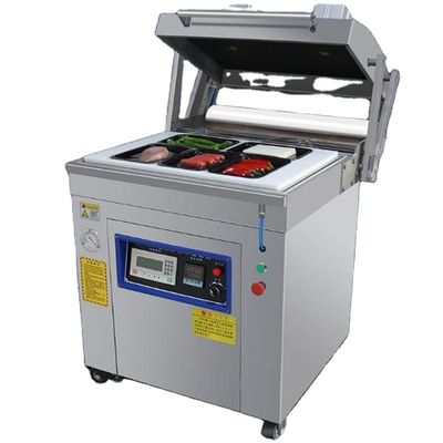 Advanced Food Vacuum Skin Packing Machine with 220V/50HZ Voltage and 710*510*90mm Chamber Size