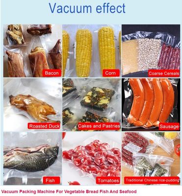 Table Type Semi Automatic Food Vacuum Sealing Machine for Small and Medium Businesses