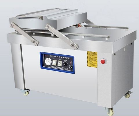 Double Rooms Vacuum Sealer Pumping Speed 100m3/h Food Storage Vacuum Packing Machine