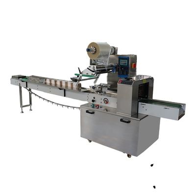 High Speed Snack Fruit Date Nut Chocolate Nnaan Bread Fruit Vegetable Candy Pillow Packaging Machine