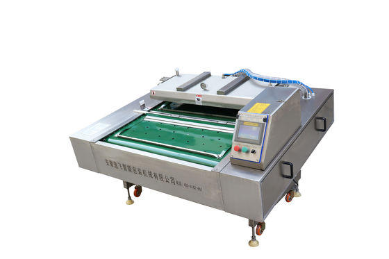 Continuous Belt Type Roll Vacuum Packaging Machine for Dried Shrimp and Smoked Salmon