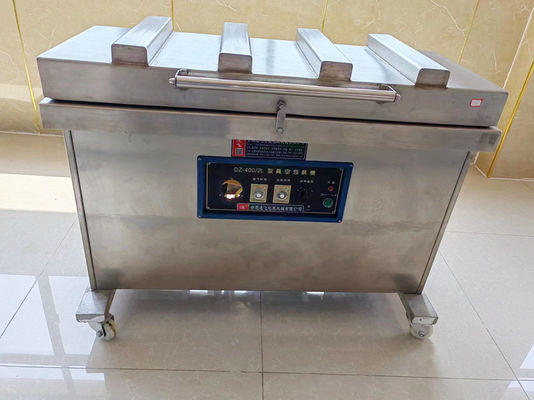 Sea Fish Vacuum Packing Machine with 400mm*2Pcs Sealing Length and Pump Rate of 40m3/h
