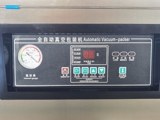 Plastic Packaging Electric Driven Single Chamber Vacuum Sealer for Meat Rice Fish Food