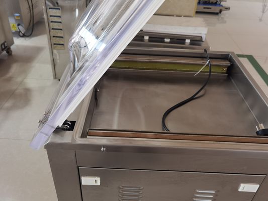 Plastic Packaging Electric Driven Single Chamber Vacuum Sealer for Meat Rice Fish Food