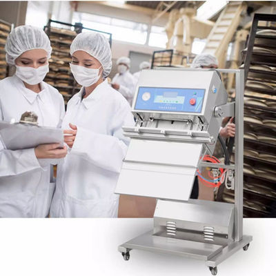 950W Power Vertical Plastic Big Bag Sealer Pneumatic External Vacuum Packaging Machine