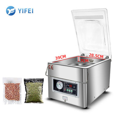 260 Single Chamber Vacuum Sealing Machine for Food Meat Beans Packaging