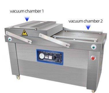 DZ-800/2S Double Chamber Vacuum Sealing Machine for Food Vacuum Packing Machine