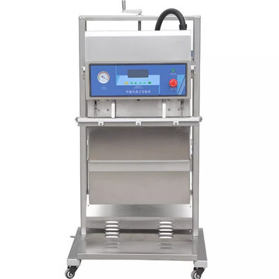 Food Packaging Bags External Vacuum Sealer with Adjustable Angle and Two Nozzle Type