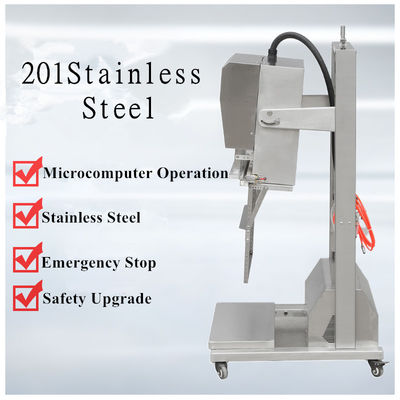 Food Packaging Bags External Vacuum Sealer with Adjustable Angle and Two Nozzle Type