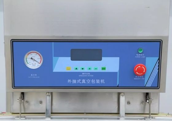 Food Packaging Bags External Vacuum Sealer with Adjustable Angle and Two Nozzle Type