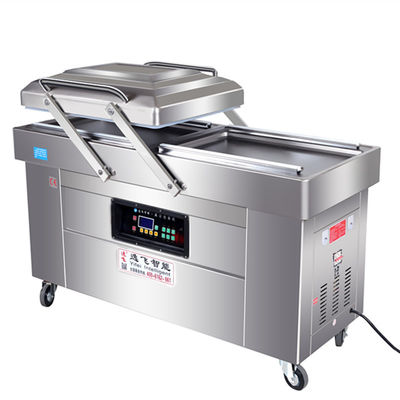 Six Memory Function Double Chamber Vacuum Packing Sealing Machine for Food Packaging