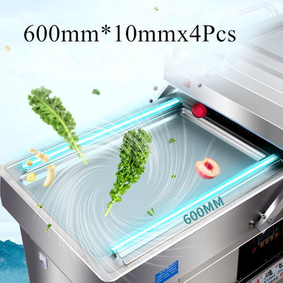 Six Memory Function Double Chamber Vacuum Packing Sealing Machine for Food Packaging