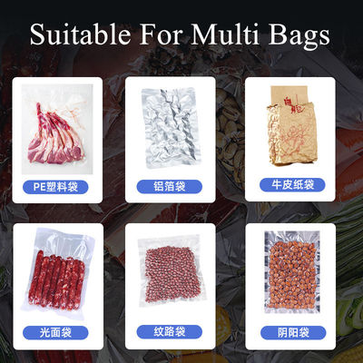 Six Memory Function Double Chamber Vacuum Packing Sealing Machine for Food Packaging
