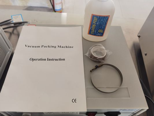 Desktop Single Chamber Vacuum Packing Machine for Food in Hotels Electric Driven