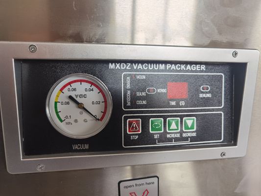 Desktop Single Chamber Vacuum Packing Machine for Food in Hotels Electric Driven