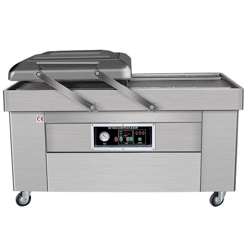 110V/220V DZ-400/2S Automatic Double Chamber Vacuum Coffee Bean Bag Rice Packing Machine
