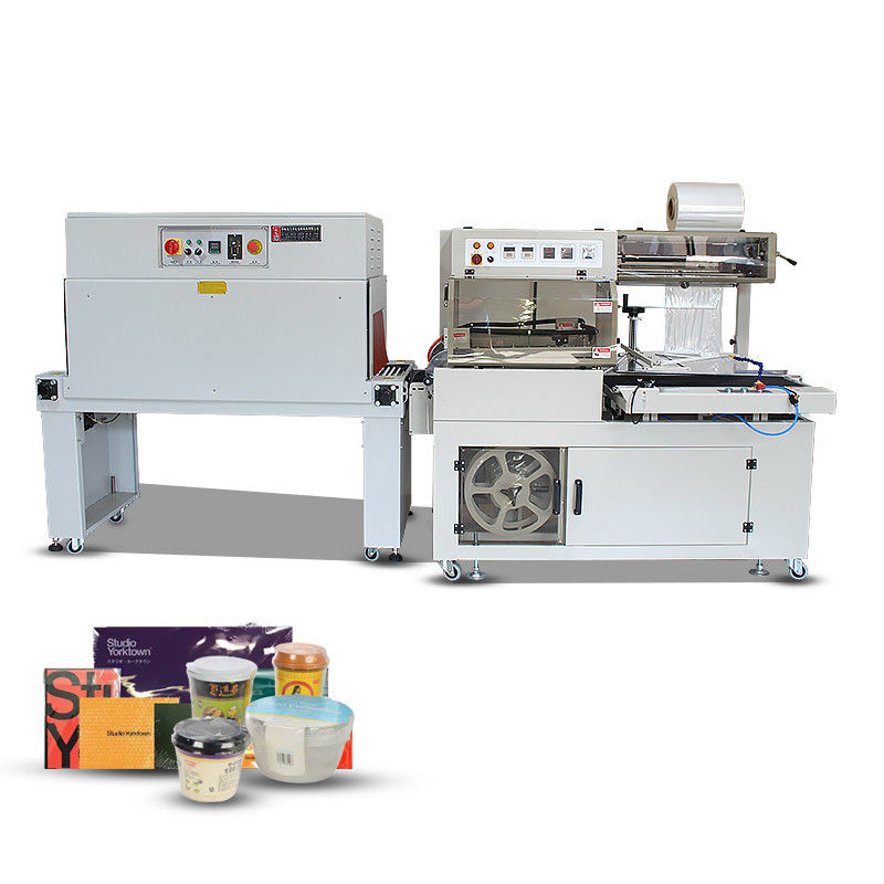 Automatic L Pof Pe Film Sealer Sealing Auto Shrinking Tunnel Shrink Packing Wrapping Machine