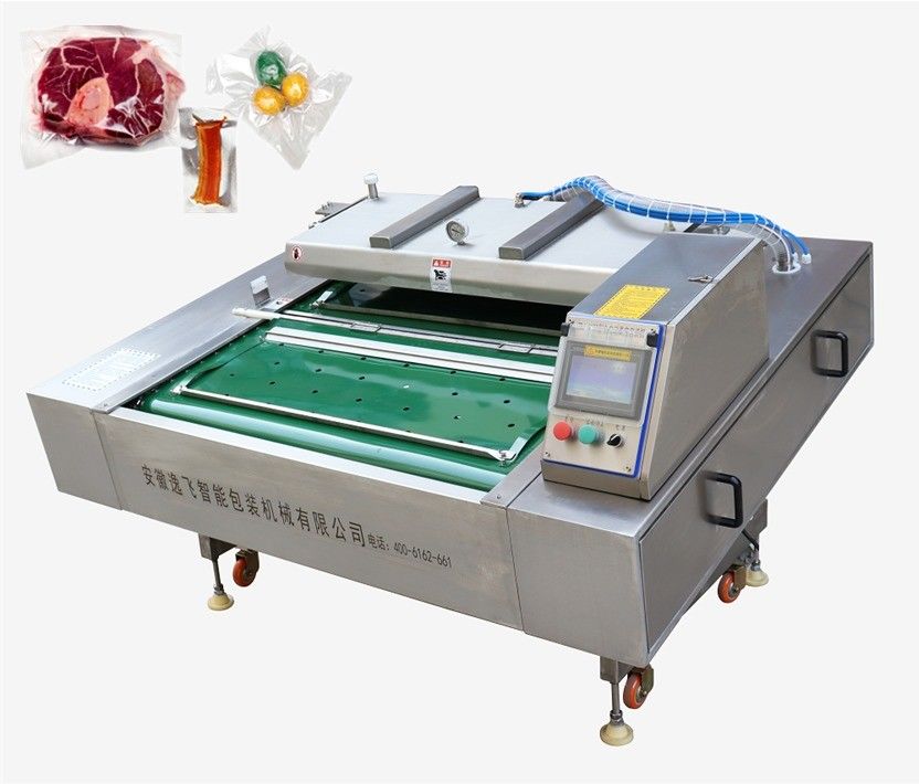 Foie Gras Vacuum Packaging Machine with 2-6 Cycles/min Packing Speed and Vacuum Pump