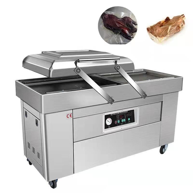 Seal Length 600mm CE Certified Vacuum Packaging Machine for Industrial Food and Soup