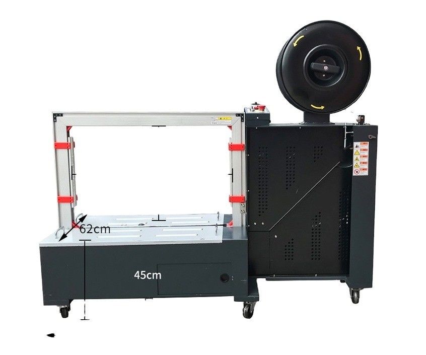 Food Shop 220 KG Bundle Tying Machines Box Carton Automatic PP Bundling Strapping Machine