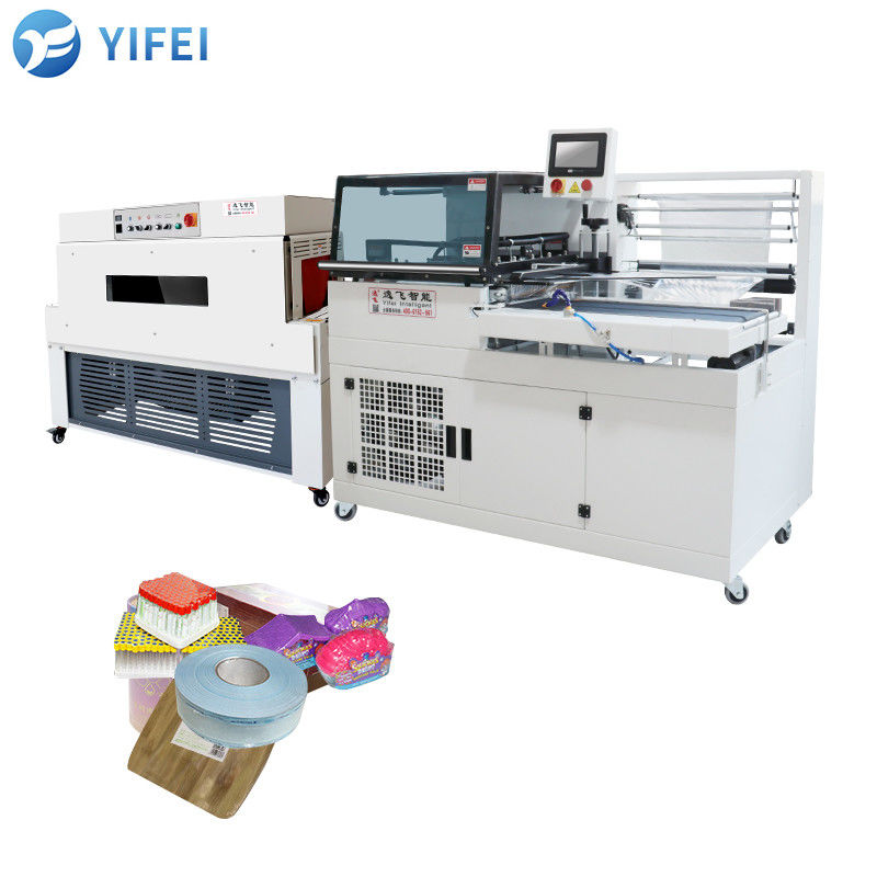 Side Sealing Heat Shrink Film Wrapping Packing Machine for Fireworks Boxes and Egg Tray