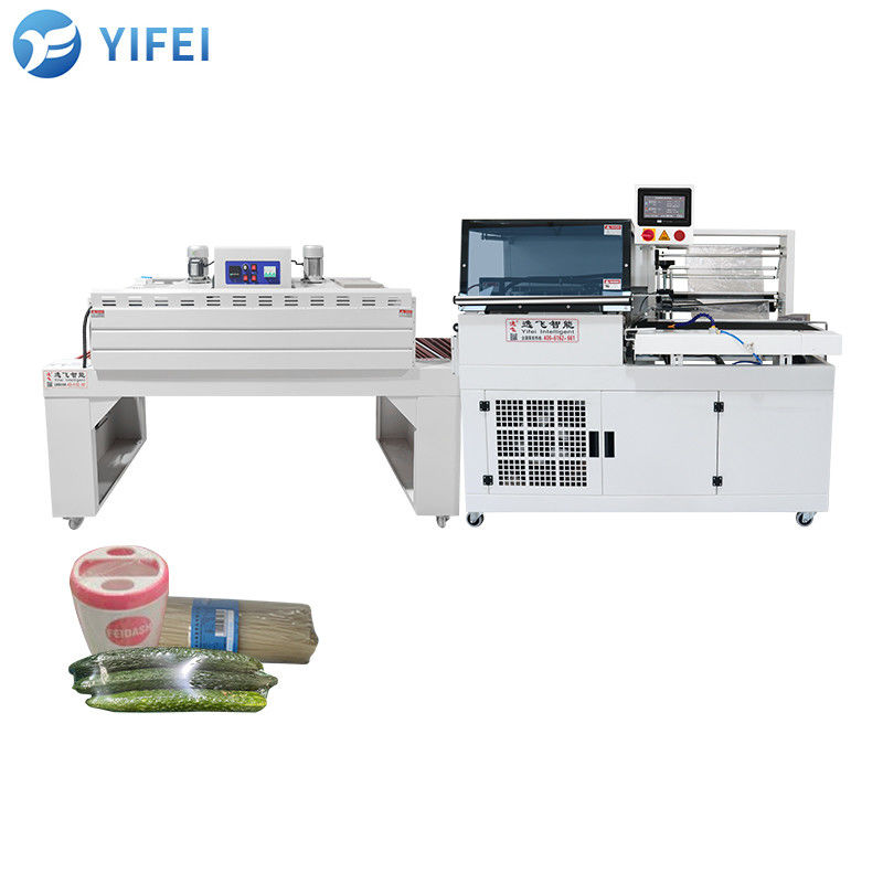 Construction Works Automatic L Type Shrink Wrapping Machine for Carton Paper Box Food