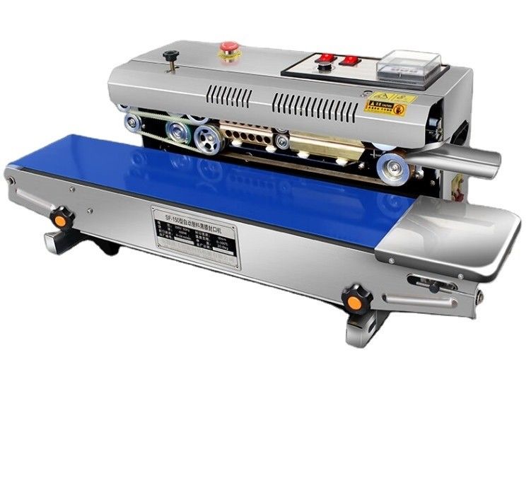 620W Electric Driven Type SF-150 Horizontal/Vertical Continuous Bag Band Sealer Machine