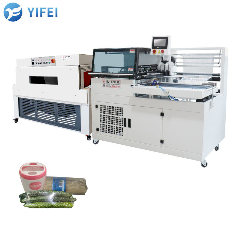 Film Thickness 0.015-0.06mm Electric Driven Semi Automatic Heat Tunnel Shrink Wrap Machine
