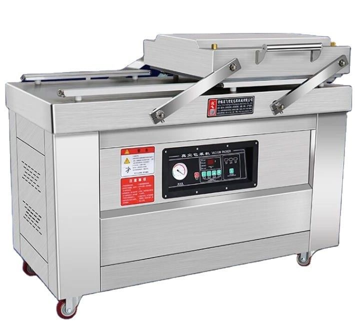 DZ-400 Commercial Double Flat Chamber Vacuum Packing Sealer for Building Material Shops