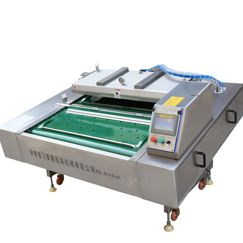 Automatic Grade Continuous Belt Type Roll Vacuum Packaging Machine with 1800W Power